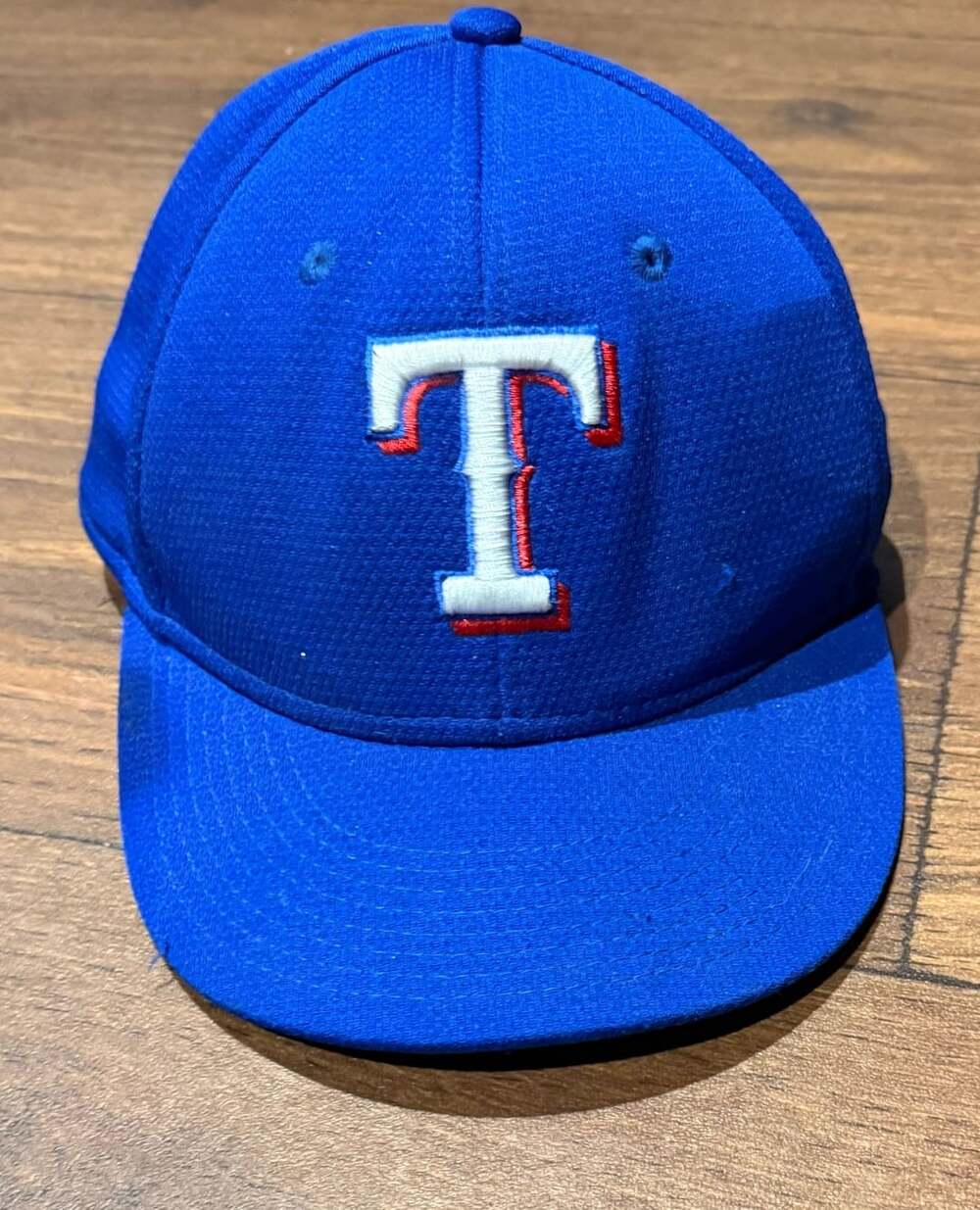OC Sports Texas Rangers Youth Blue Mesh Strapback Hat MLB